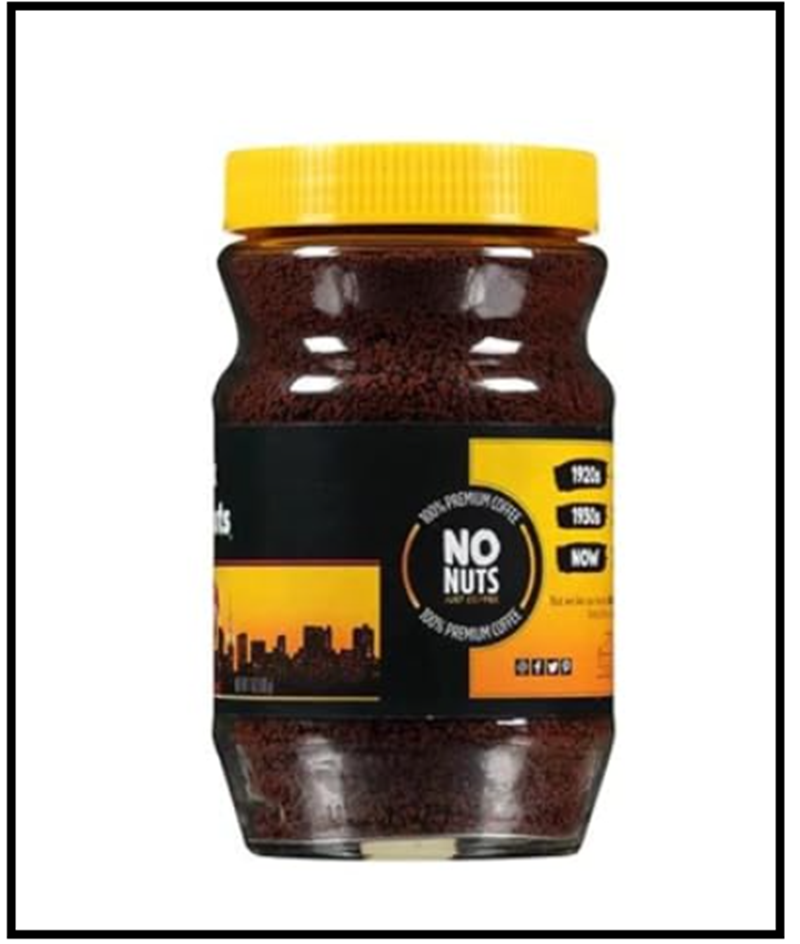 Chock Full o' Nuts Coffee, Regular Instant Coffee, Medium Roast, 7 Oz**