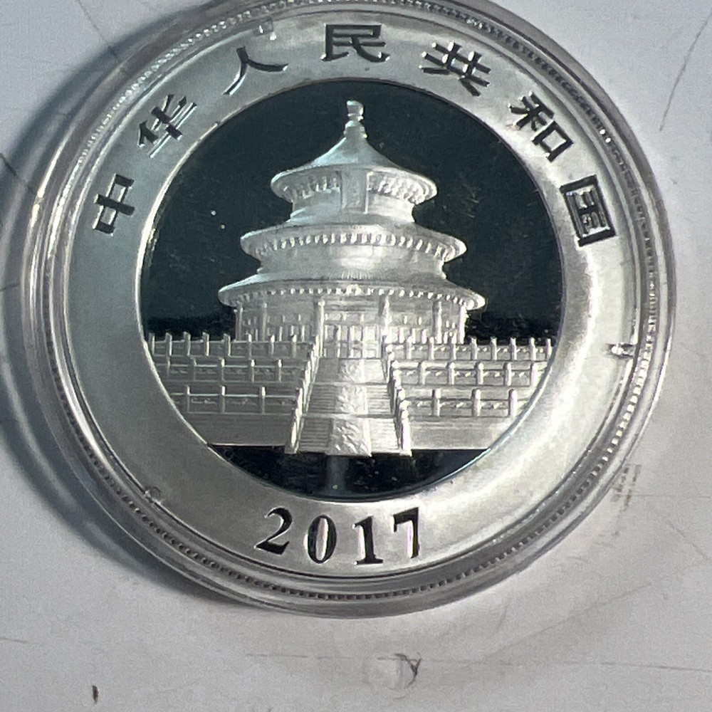 2017 Chinese Panda 10 Yuans 30g