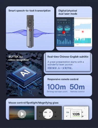 Wireless Presentation Pointer PPT USB Pointer with Remote Control Infrared