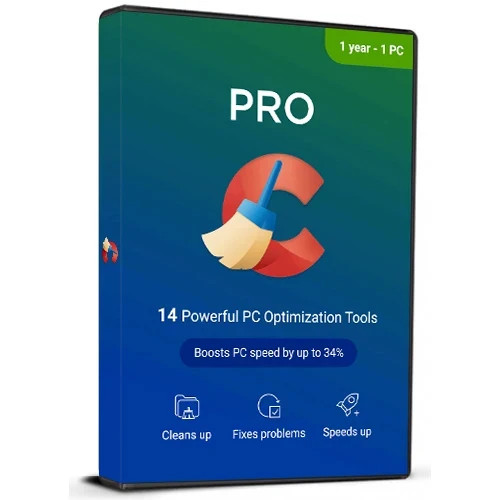 CCleaner Professional 1 Device, 1 Year Digital Licence