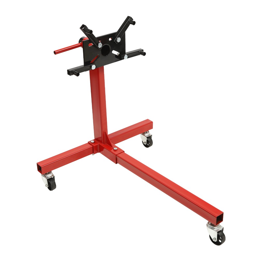 2000 LBS Folding Engine Stand Vehicle Engine Block Stand 360 Degree Head