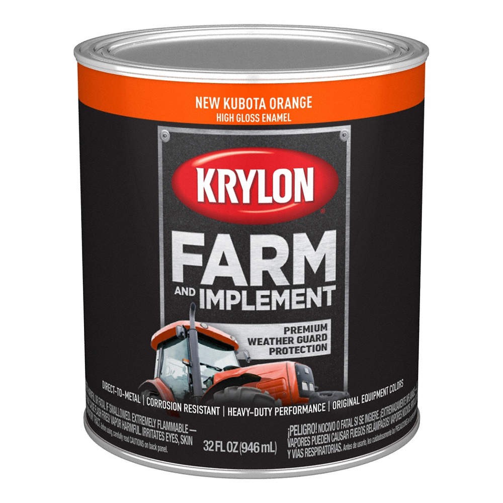 KRYLON  Farm + Implement  Enamel, 1 Quart 833ZN6