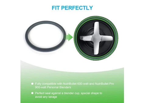 3PCS Gasket Seal Rings for NutriBullet 600W 900W Blender Replacement Parts