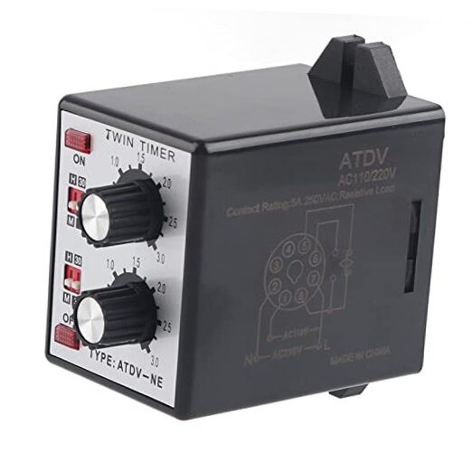 Multi-Section Short Period Repeat Cycle Timer Intermittent Timer Twin Timer