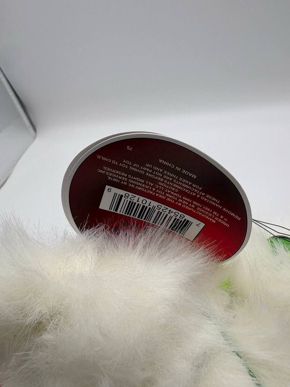 1999 MEANIES Shocking Stuffers '99 BLINKY THE CAT Plush CHRISTMAS LIGHTS Parody