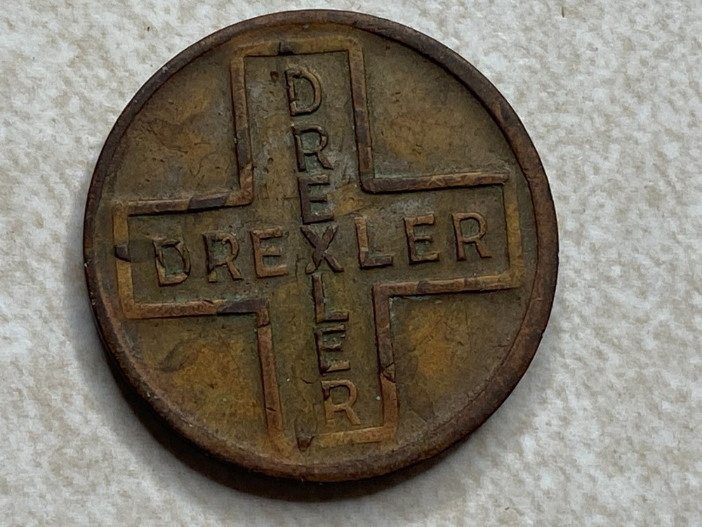 Drexler Arcade Amusement Token T7526