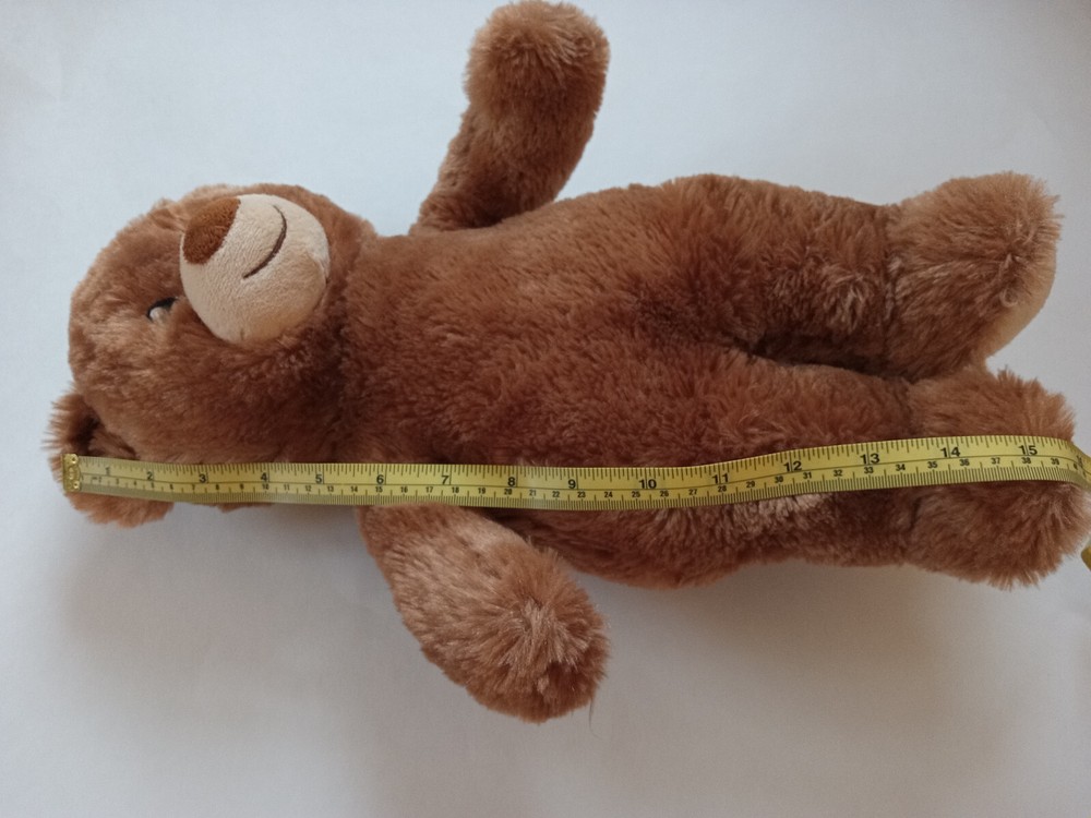 Two EUC Build-A-Bear Workshop Brown Bears Stuffed Animals Plush