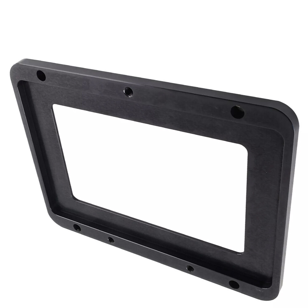 Aluminum Billet Battery Tray Hold Down Trunk Relocation Box Racing Mount Black