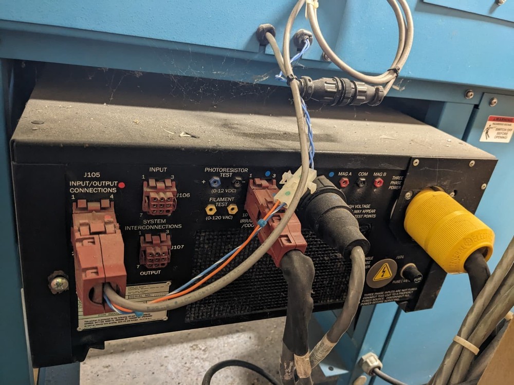 UV conveyor curing system. DoctorUV