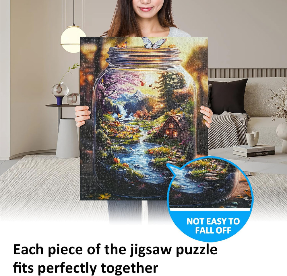 Jigsaw Puzzles for Adults 1000 Pieces Impossible Hard Difficult Challenging Puzz