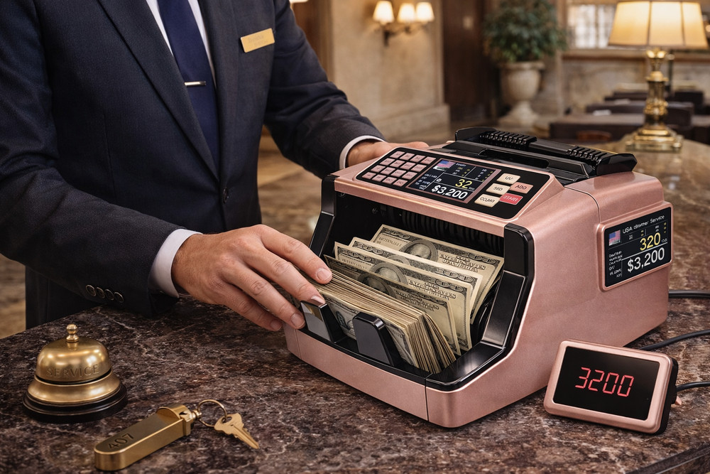 Professional High-Speed Bill Counter & Counterfeit Detector