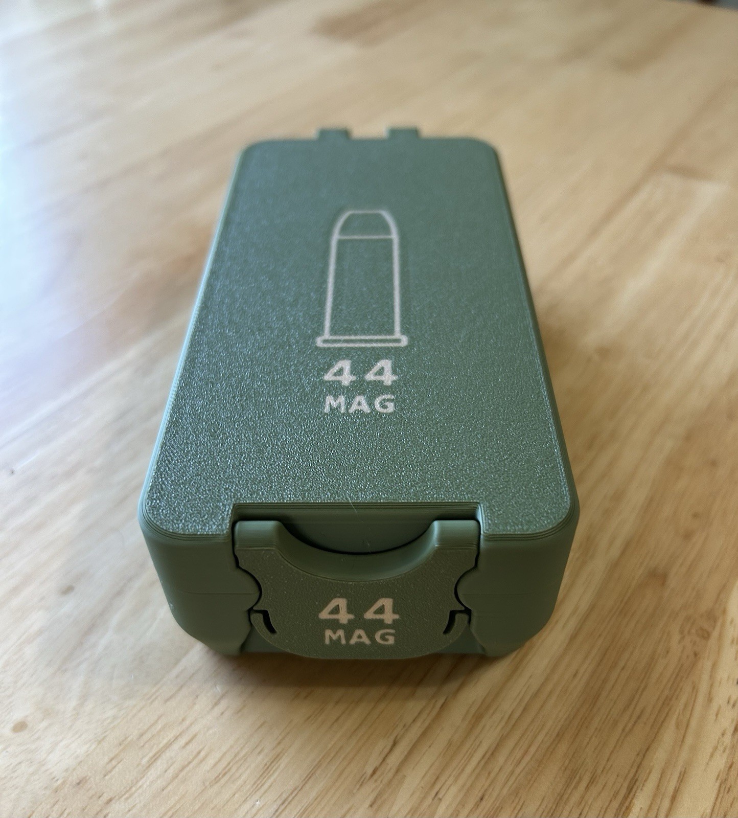 44 Magnum Ammunition Box 50 Round Capacity Made In The USA