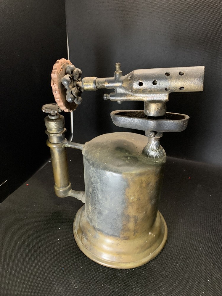 Vintage Brass Blow Torch Untested