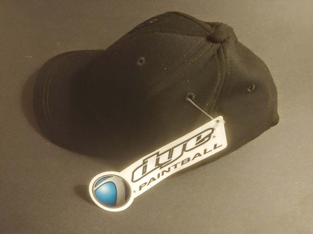 New DYE Paintball Hat - Black Baseball Cap
