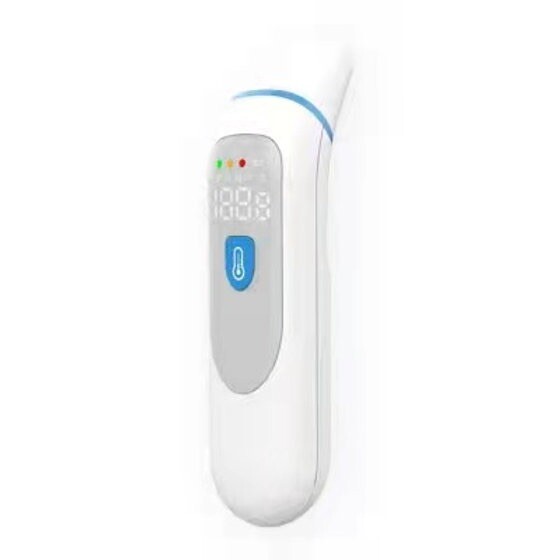 Thermometer, Forehead and Ear Thermometer with Fever Alarm and Memory Function