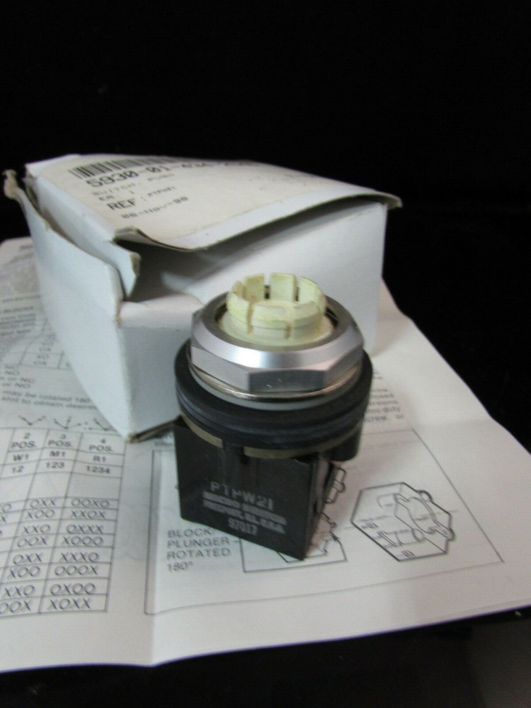 PTP21 Push Switch Manufactured by HONEYWELL MICROSWITCH