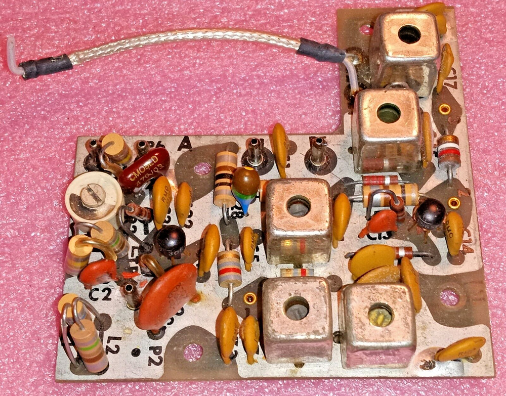 RF Oscillator IF Section PC Card High Quality for Item Restoration Parts Vintage