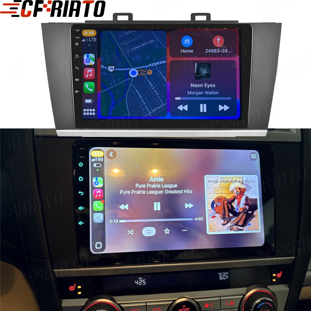 Apple Carplay For Subaru Legacy Outback 2015-2018 GPS Navi Car Stereo Radio 64GB