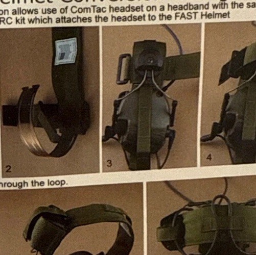 Adaptive Combat Solutions Combat Helmet Communications Integration System MICH