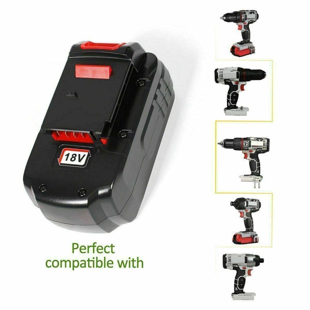 2Pack 18V 4.5Ah Replace Battery for Porter Cable PC18B 18-Volt Cordless Tools
