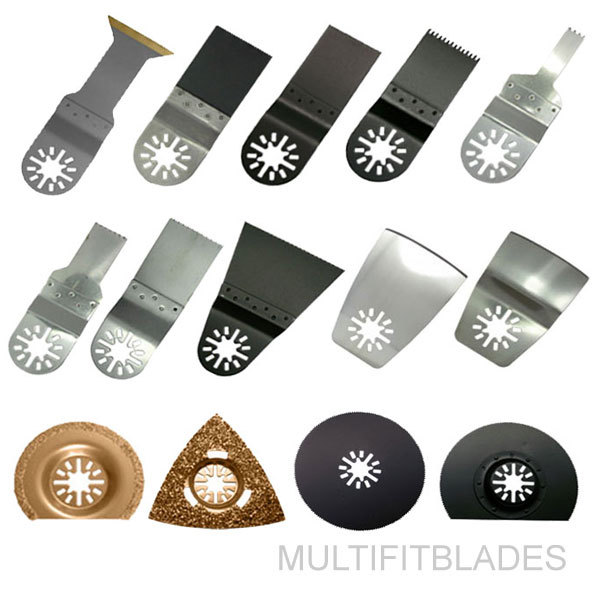 14pc Oscillating Tool Variety Blade Set- Makita Multi Tool Compatible