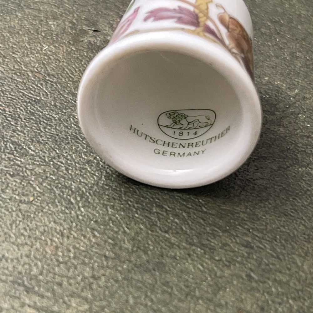 Vintage Porcelain Thimble Made In Germany