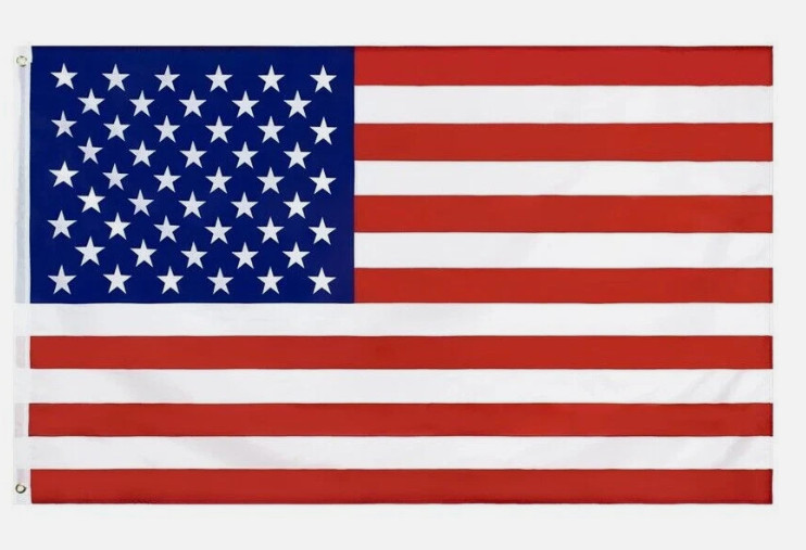 2x3 US Flag Printed Polyester