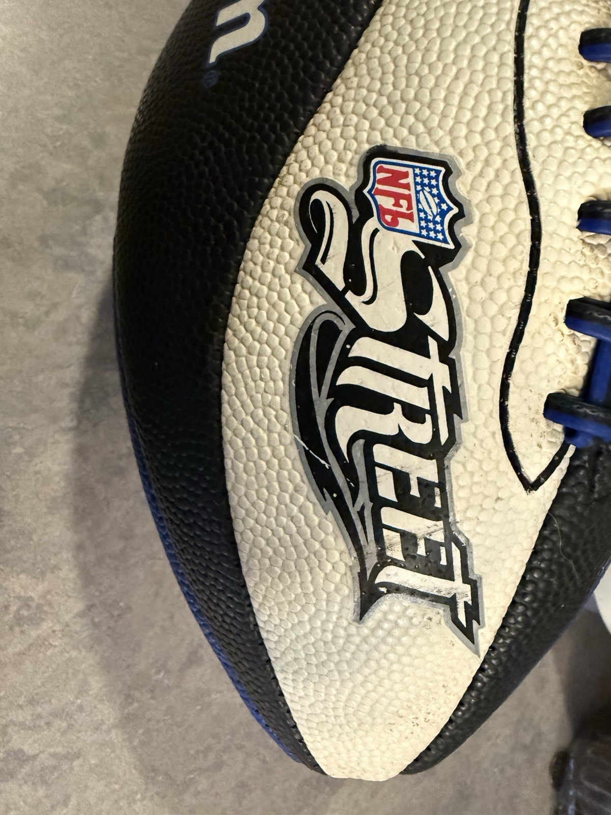 Wilson NFL Street Promo Football PS2 GameCube Xbox EA Sports Blue/Black/White