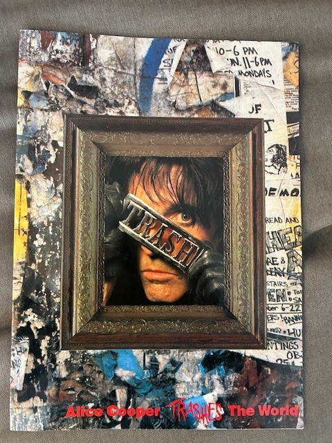 ALICE COOPER (4) Tour Concert Programs Tour Books Bundle