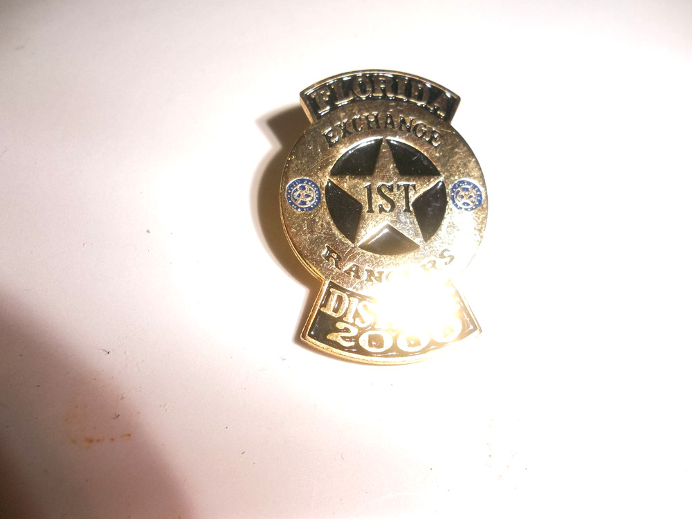 Florida Exchange Ranger 2000 mini badge