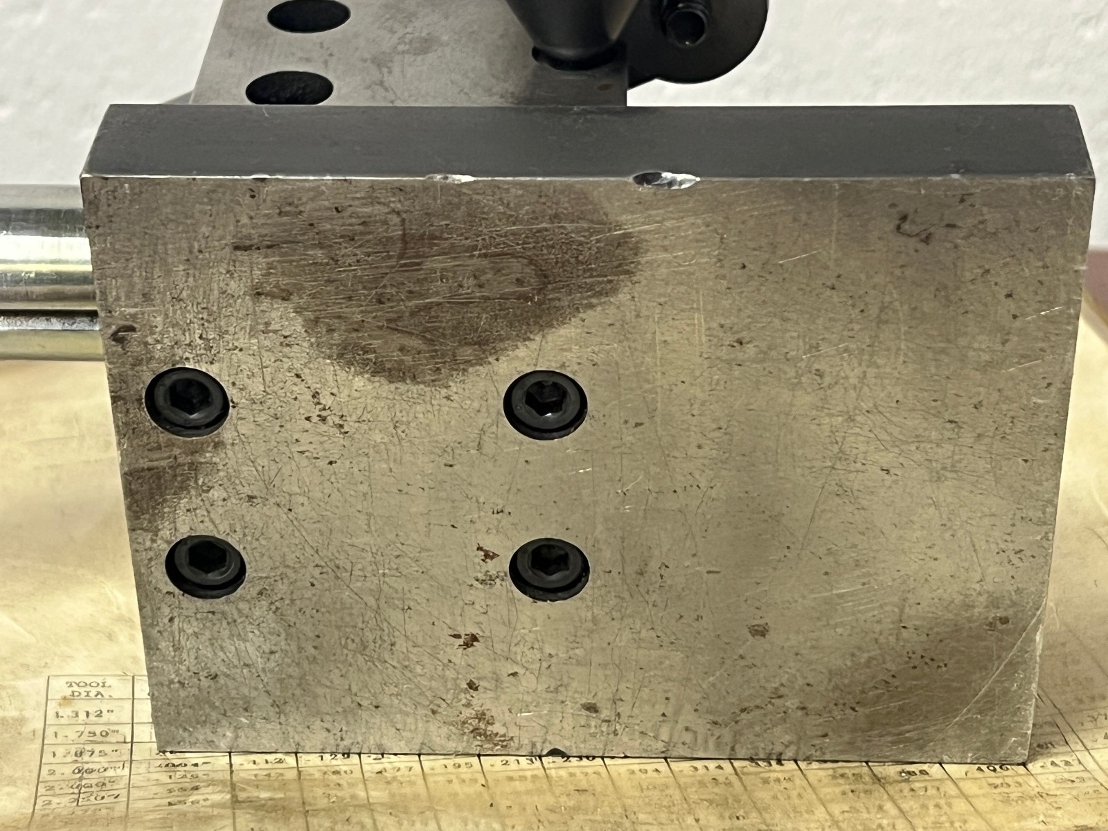 Circular Form Tool sharpener - machine shop screw machine