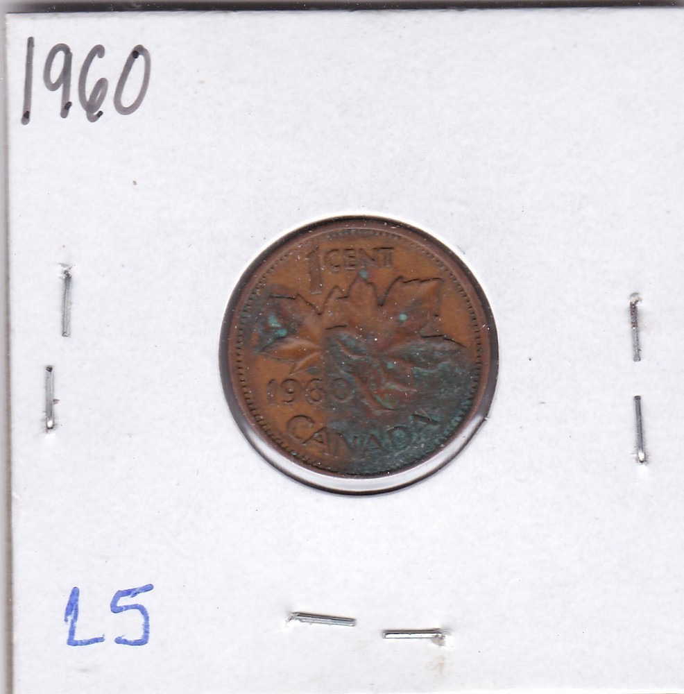 1960 Canada One Cent L5