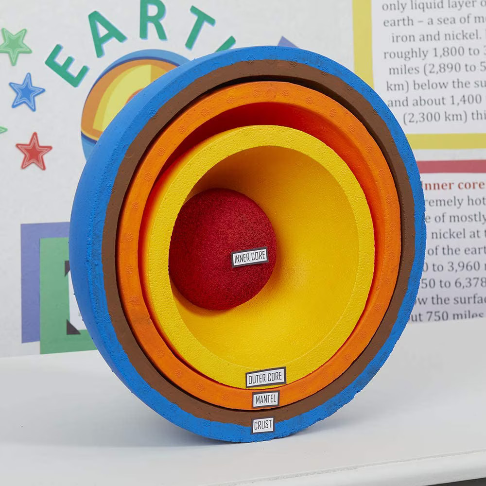 Hollow Foam Half Ball