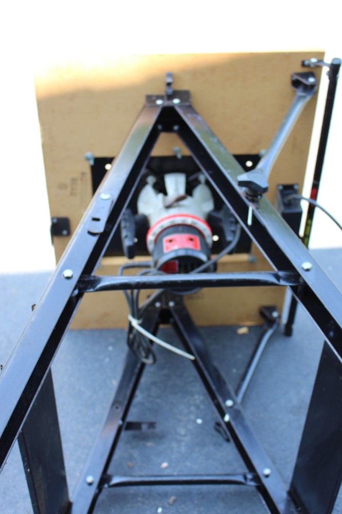 Vintage Portable Router Table, Iron Horse Work Systems, folding table w/router