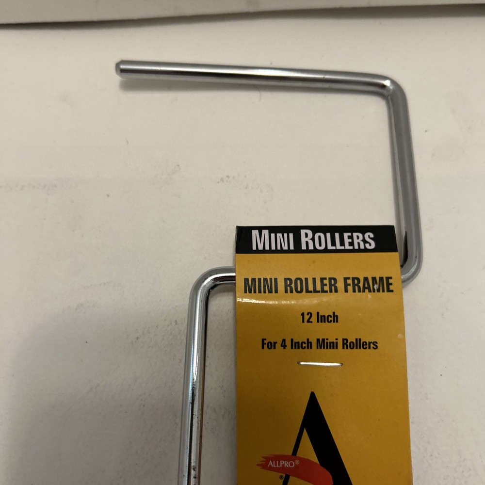 Allpro Mini Paint Roller Frame 12" 7758 For 4” Rollers