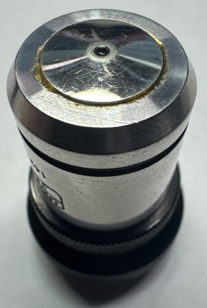 Zeiss Jena Microscope Objective 90 0.8 1.25 Iris