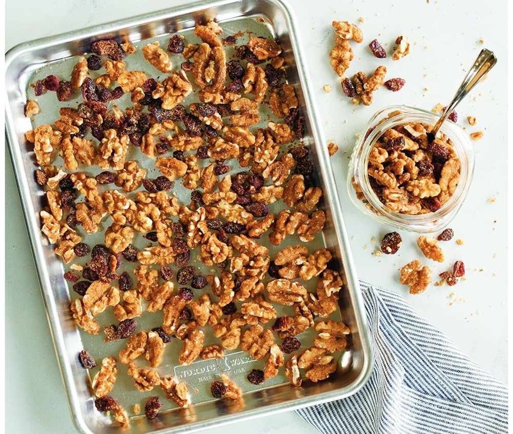 Nordic Ware, 4 Pk Mini Baking Quarter Multi-Purpose Sheets Grilling Serving Tray