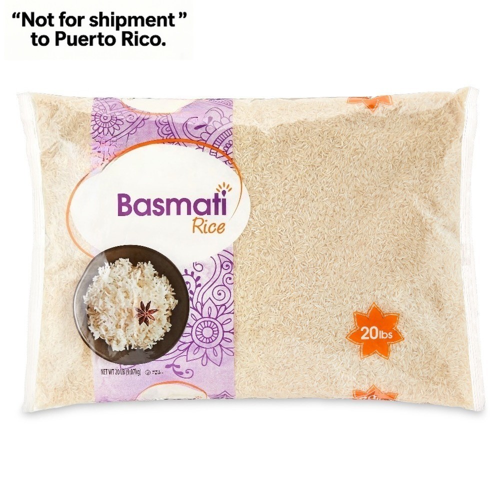 Basmati Rice, 20 lb