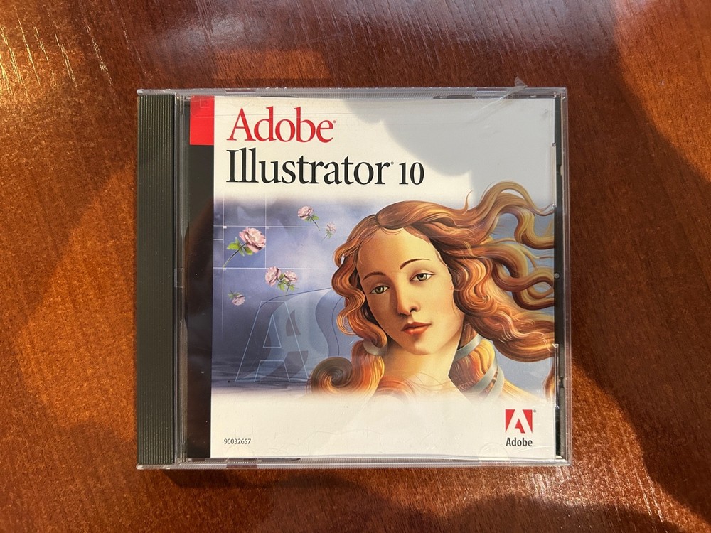 Adobe Illustrator 10 Upgrade MAC/Apple OS Computer CD