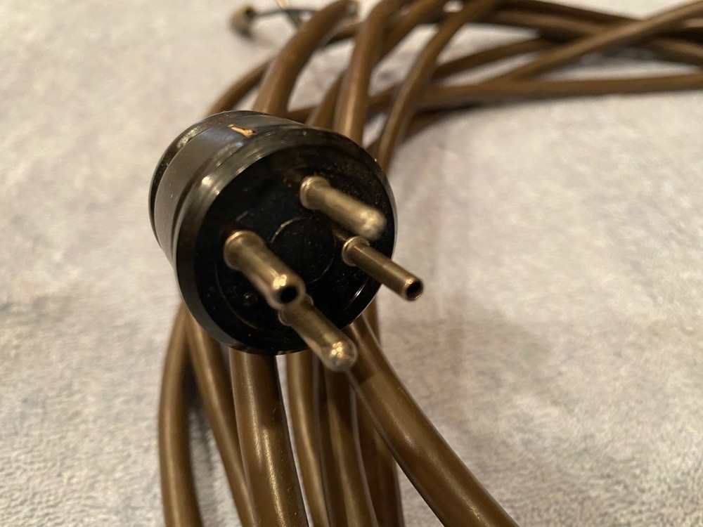 Leslie Cable 2-Conductor 4-Pin - Brown Plastic