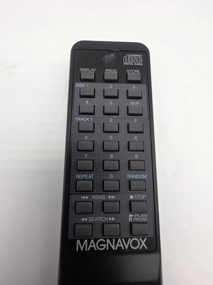 Magnavox 5 CD Changer/Player Remote Control 70801b - Untested