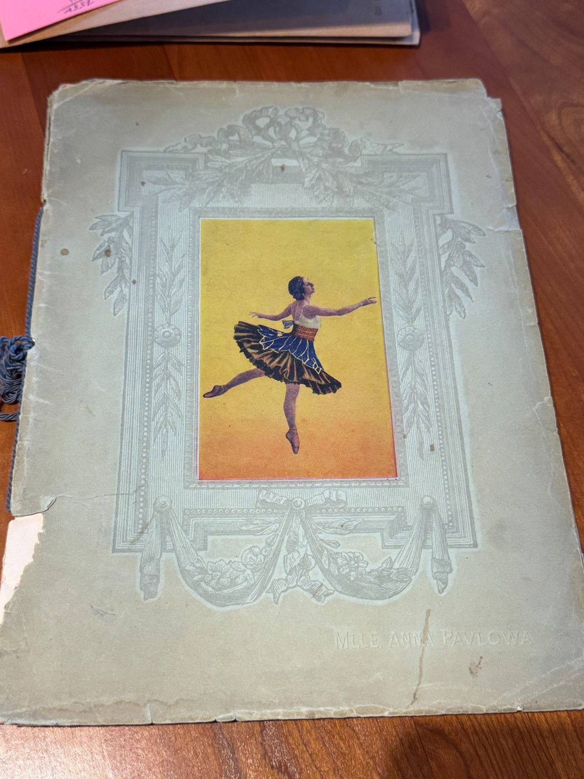 RARE! Ballet Legend ANNA PAVLOWA (Pavlova) Early 1900s Souvenir Program