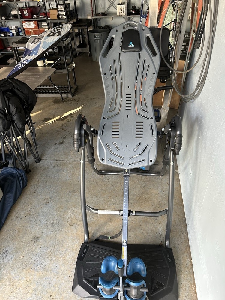 Teeter FitSpine LX9 Inversion Table, Deluxe Easy-to-Reach Ankle Lock