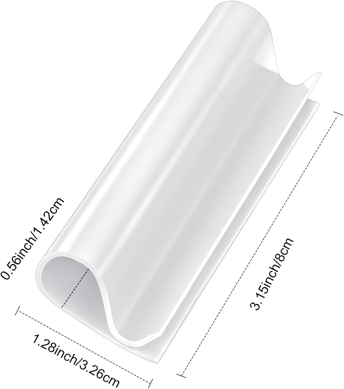 Winter Pool Cover Clips for above Ground Pools, 3.15 Inch Windproof Winter Pool