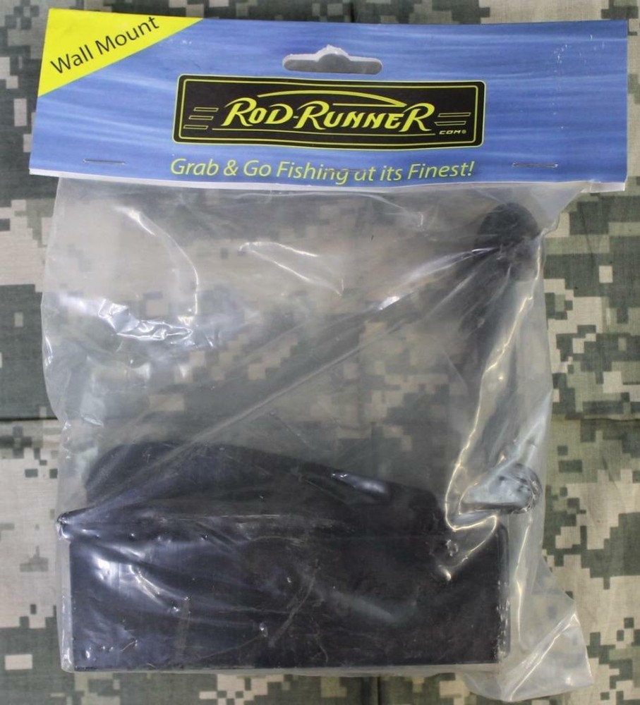 Rod-Runner RRWM Wall Mount Includes Mounting Hardware Store Rods Vertically NEW!