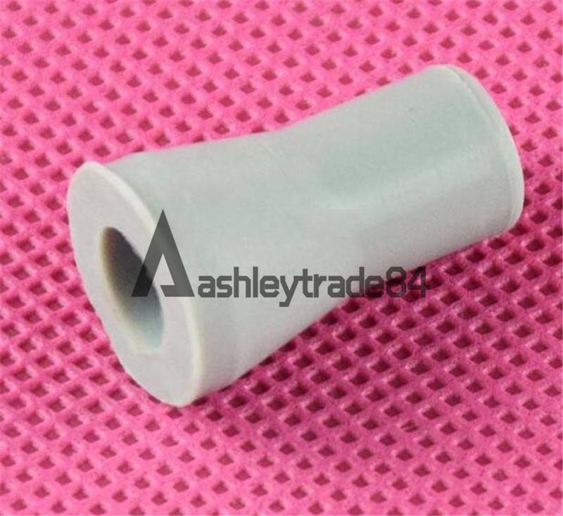 10Pcs Dental Saliva Ejector Weak Suction Rubber Snap Tip Adapter