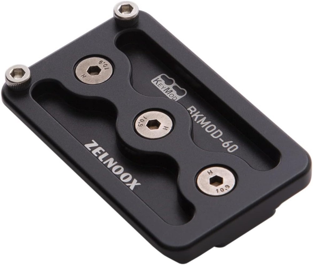 Precision Machined Keymod to Arca Quick Release Adapter for Ultimate Stability