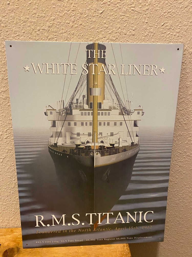 2 TITANIC Tins 1990s