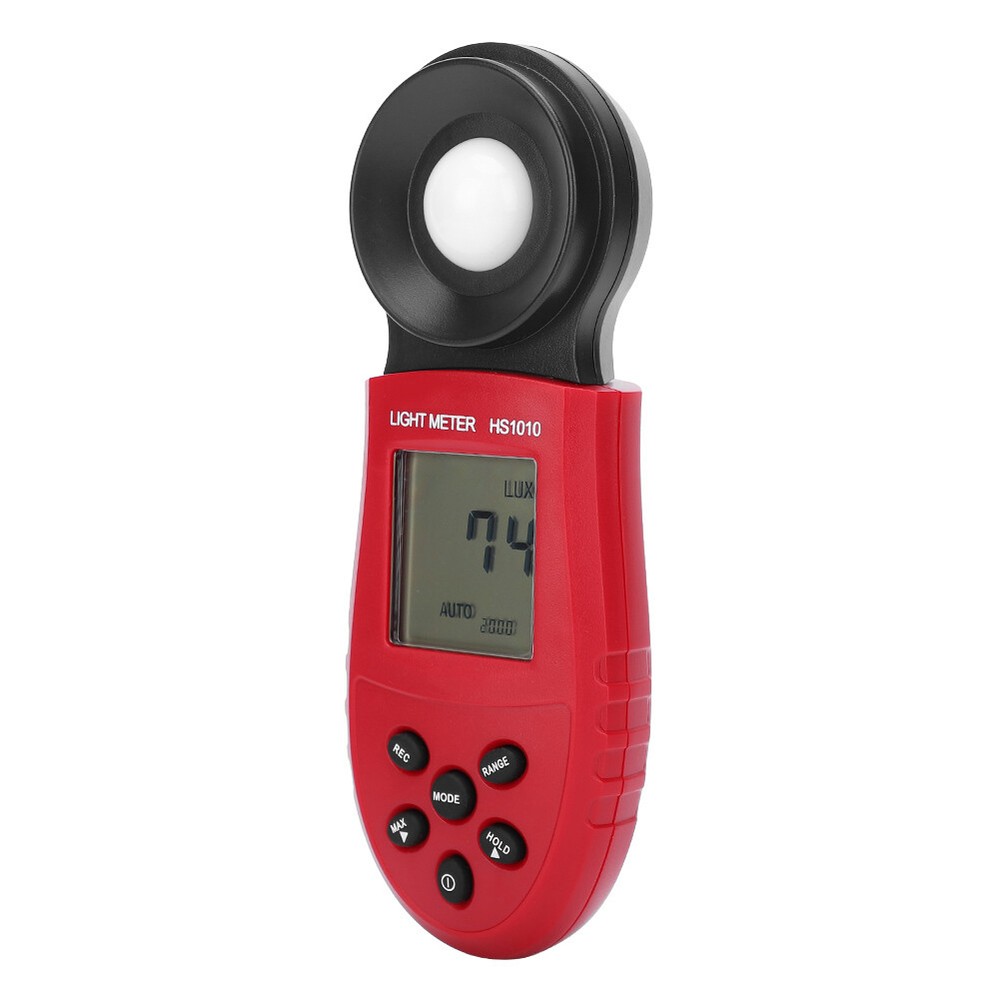 HS1010 Handheld Light Meter Digital Display Electric Illuminometer CAD