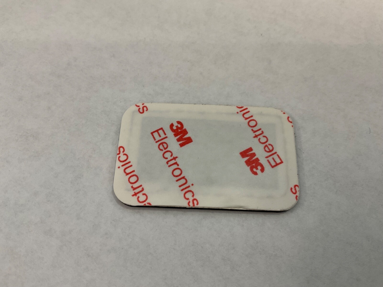 NEW Tumi Small 2” x 1-3/16” Leather Monogram Patch - CLASSIC SOLID BLACK